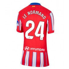 Atletico Madrid Robin Le Normand #24 Hemmatröja Dam 2024-25 Korta ärmar